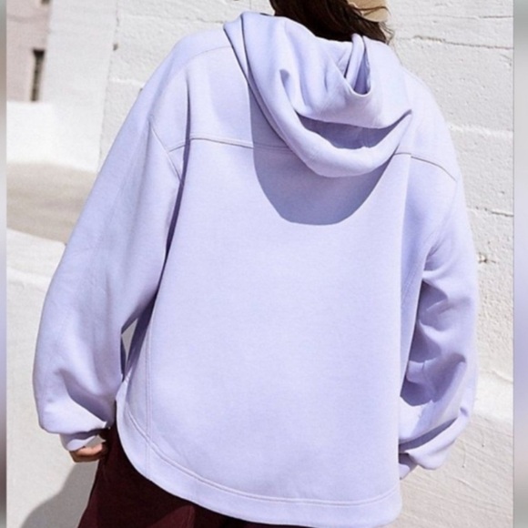 NWOT FP MOVEMENT pick up the pace pullover hoodie in lilac purple size XS-M - Picture 2 of 12
